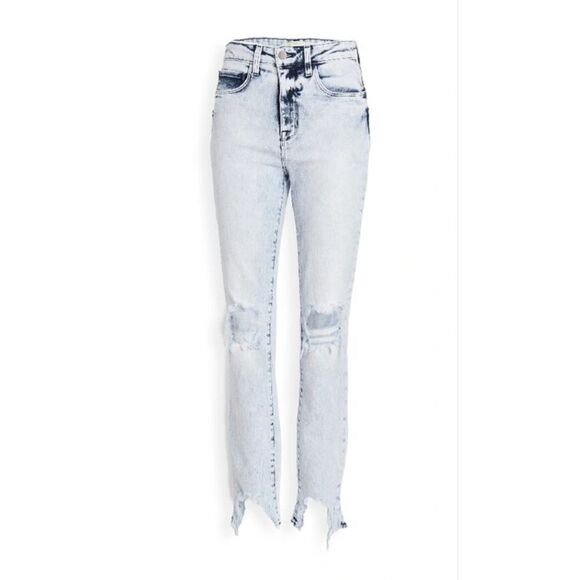 L’agence High Line High‎ Rise Skinny Jeans in Calypso Distressed Women’s 27 - Picture 1 of 6